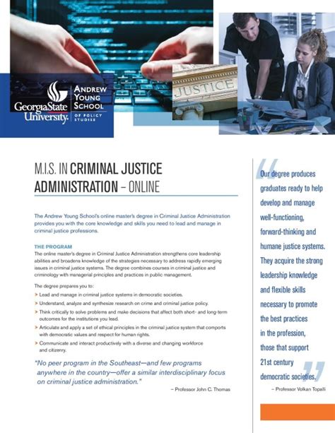 Top Online Criminal Justice Degree Programs: Essential Skills for a Career in Justice